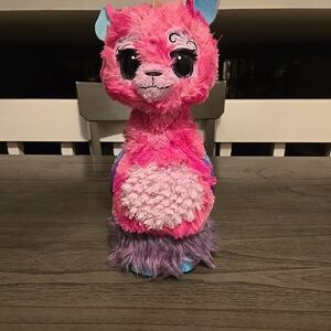 Hatchimals Llamacorn TOY Talking Eye Light Large Pink/Purple Extends Neck Works
